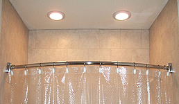 shower recessed lights